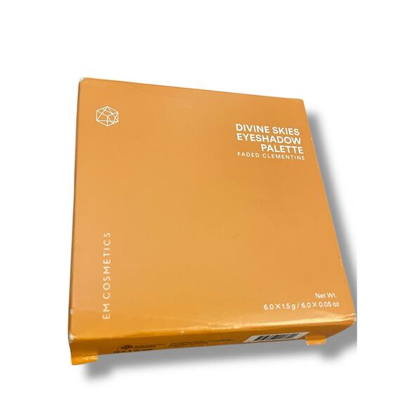 EM Cosmetics Divine Skies Eyeshadow Palette Faded Clementine Romantic Tones - Picture 6 of 10